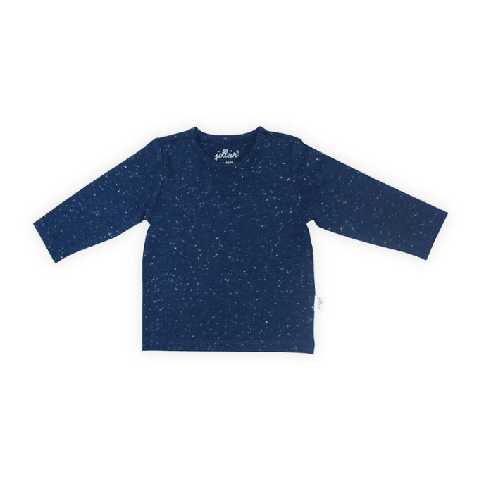 Shirt speckled blue Jollein