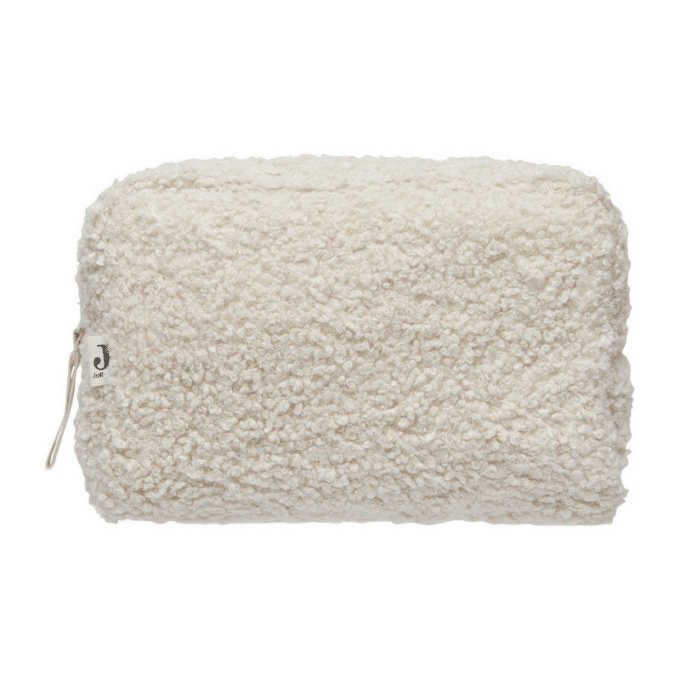 Jollein pouch etui verschoontas teddy stof baby accessoires