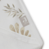Badcape wild flowers jollein badstof bad douche afdrogen zacht mooi wit