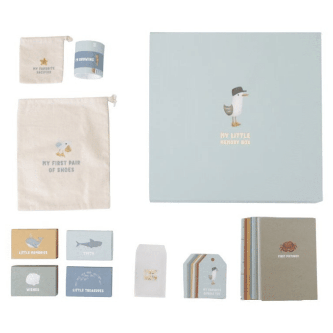 Little dutch memorybox - sailors bay inhoud collectie