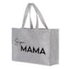Shopper grijs - Super mama mock up