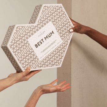 hartvormige gift set the gift label