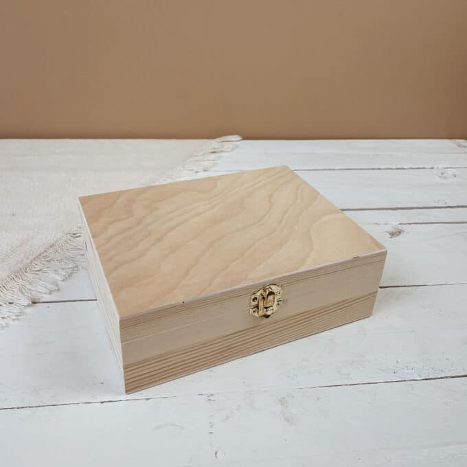 Outlet | Opa's/papa's schroevenbox (zwarte veeg)