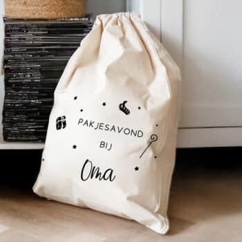 Pakjesavond bij oma sinterklaas zak