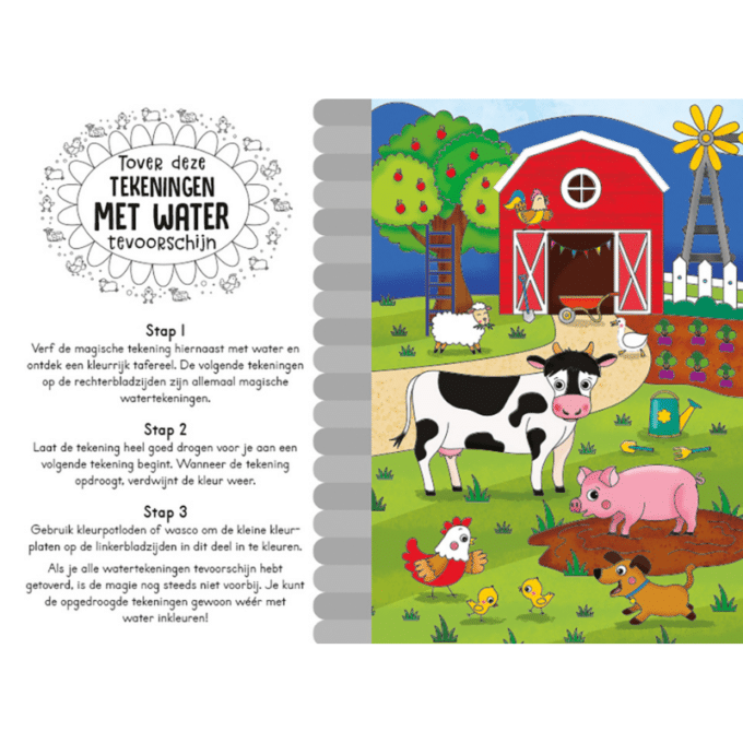 magisch waterkleurboek boerderij (3)