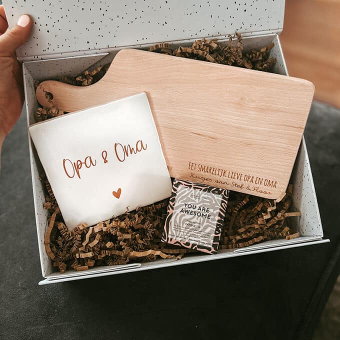 cadeaupakket voor de liefste opa en oma cadeaubox