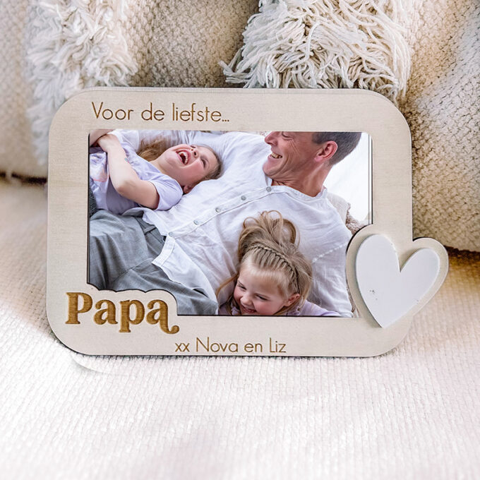foto lijst voor de liefste papa