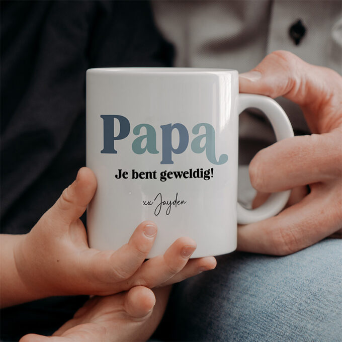 mok_papa geweldig