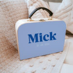 Lichtblauw met donkerblauw