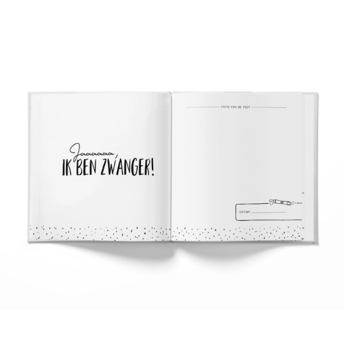 binnenkant zwangerschapsboek