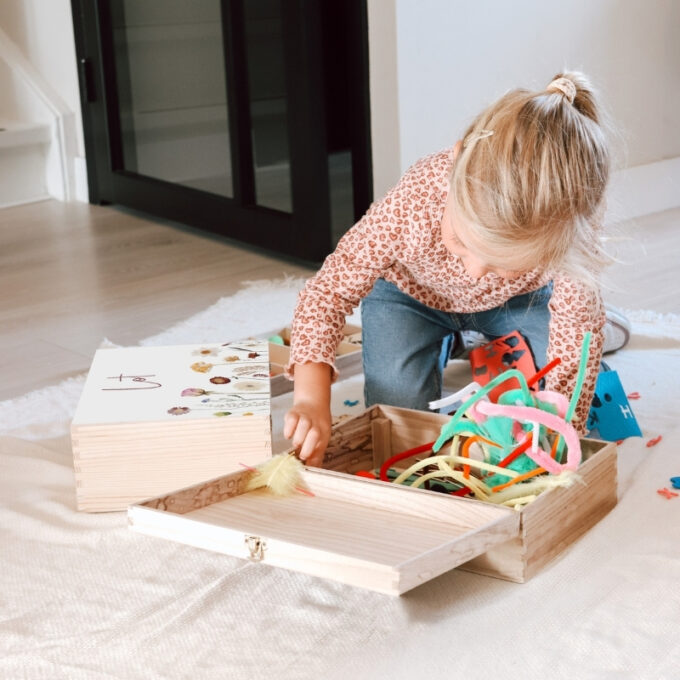 Knutselbox spelen Saar