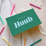 groen met lichtblauw