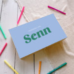 lichtblauw met groen