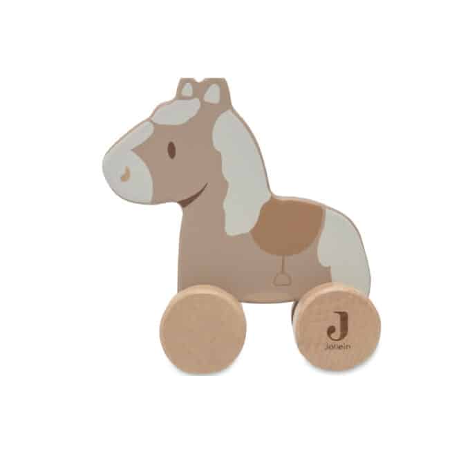 paardje van hout speelgoed jollein