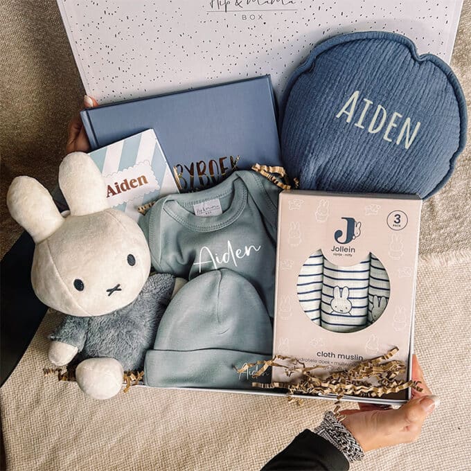 Lief babycadeau voor een jongen Nijntje royal xl