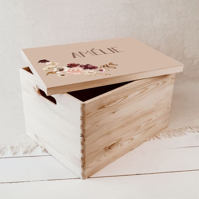 gepersonaliseerde baby memorybox cadeau