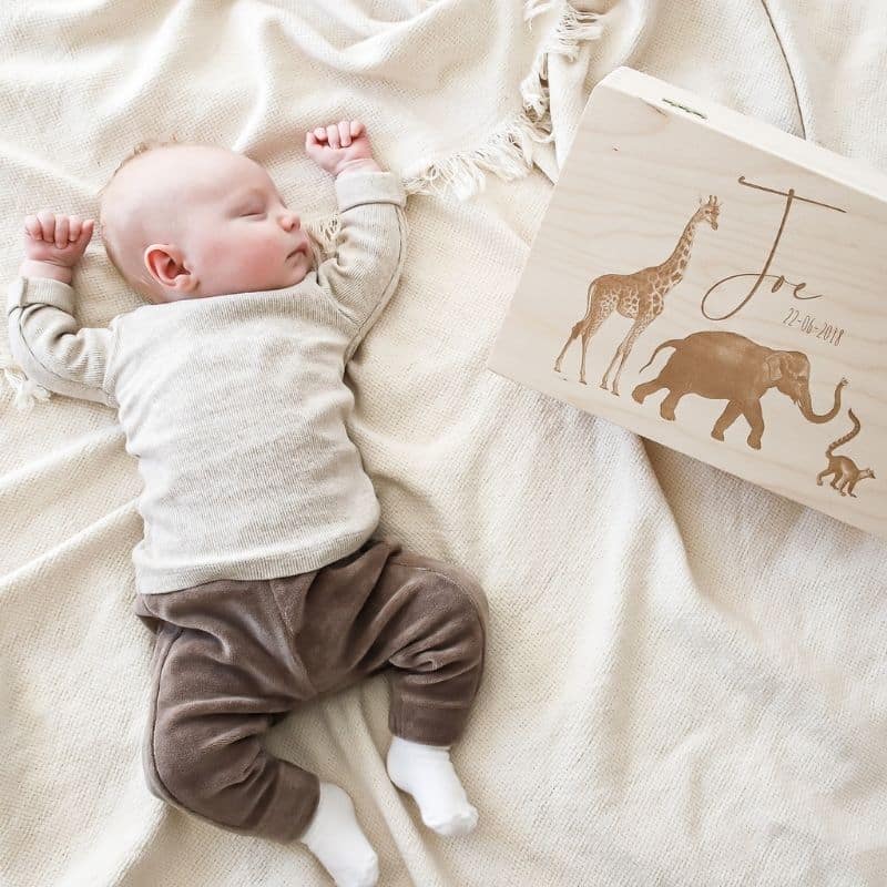 kraamcadeau memorybox