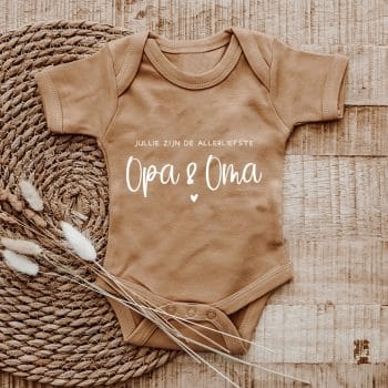 Romper sand jullie zijn de allerliefste opa en oma