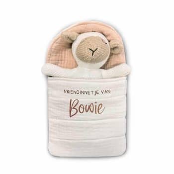 Knuffel slaapvriendje met naam - Luna