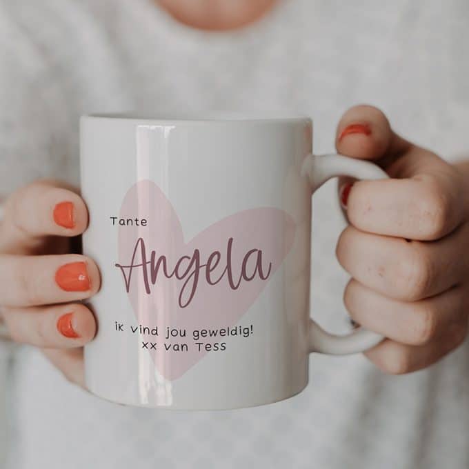 mok tante gepersonaliseerd met naam