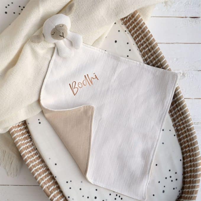 tutdoekje luna gepersonaliseerd met naam