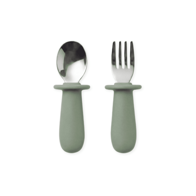 Baby bestek set Groen