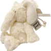 zachte knuffel olifant ivory Label Label zijkant