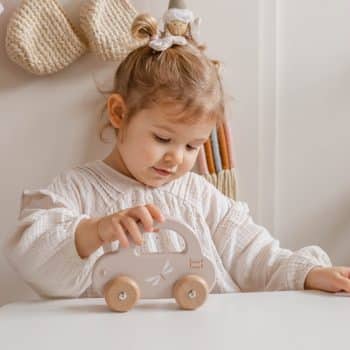 speelgoed auto nougat label label