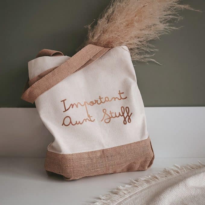 luxe shopper tante important aunt stuff