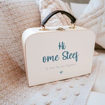 Gepersonaliseerd koffertje | Ik kom bij jou logeren - Oom