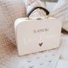 koffertje logeren bij oma met naam beige