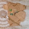 romper muts sand jungle party met naam gepersonaliseerd