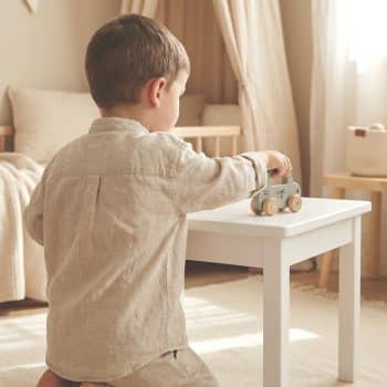 Label Label | Houten speelgoed auto - olive green