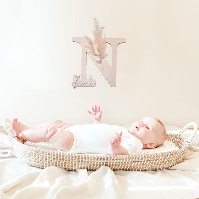 Naambord letter acryl met naam