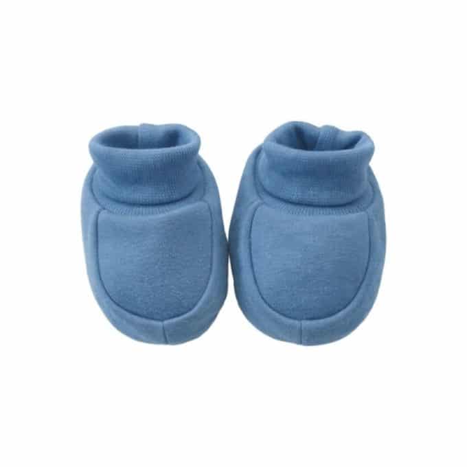 Babyslofjes Jeans blauw
