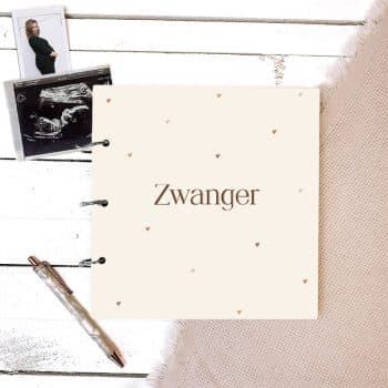 Zwangerschapsboek - tiny hearts