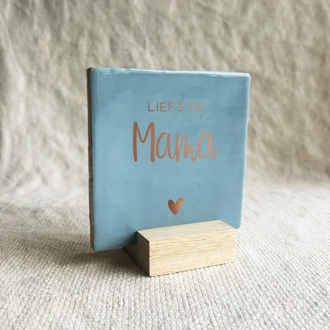 liefste mama - blauw