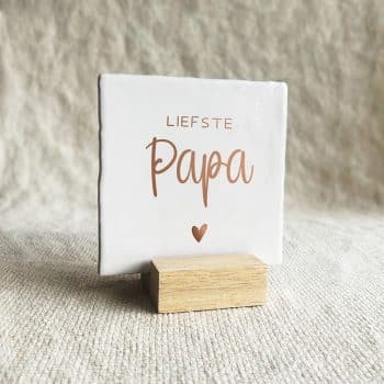 liefste papa – wit