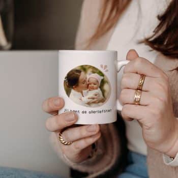 foto mok jij bent de allerliefste naturel voor moederdag vaderdag