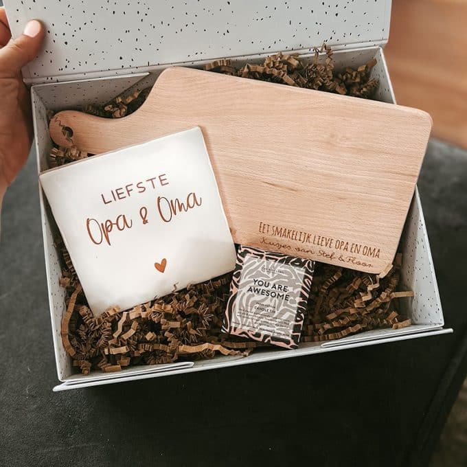 cadeaupakket voor de liefste opa en oma cadeaubox