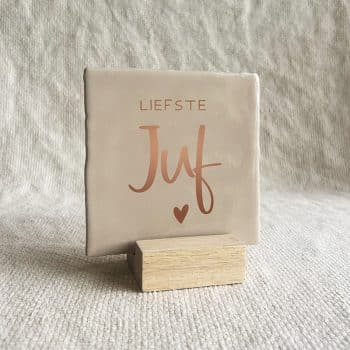 tegel liefste juf - zand