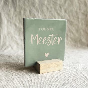 tegel tofste meester - groen
