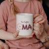 Mok De liefste oma | Bloem