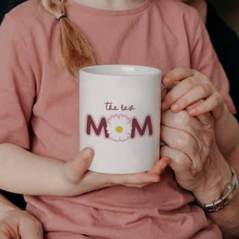 Mok | The best mom - bloem