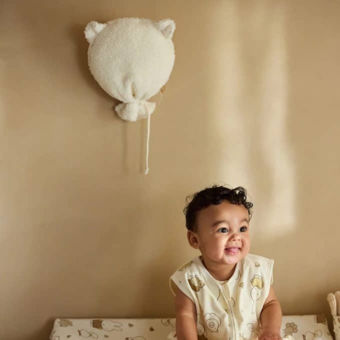 Jollein Ballon teddy bear boucle