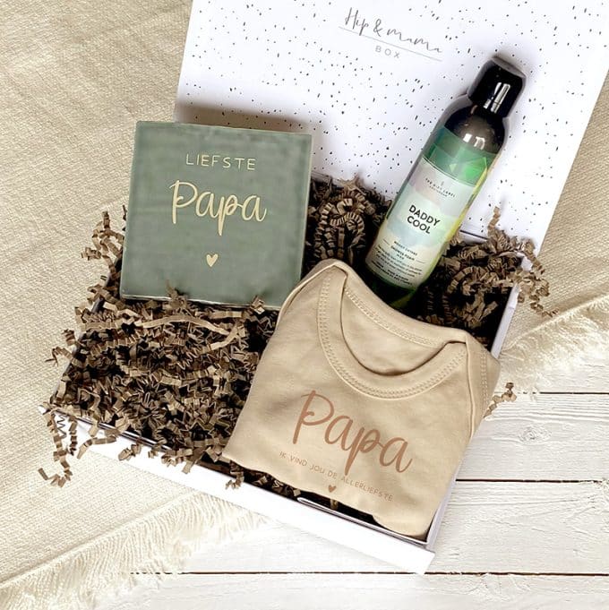 Eerste vaderdag cadeaubox