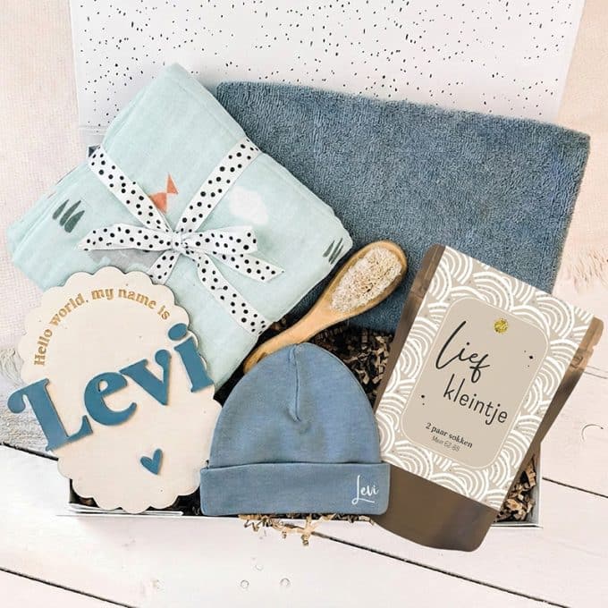 jongen | Premium | lief kleintje – blauw