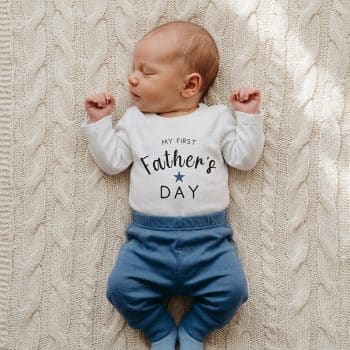 My first fathersday shirt ster