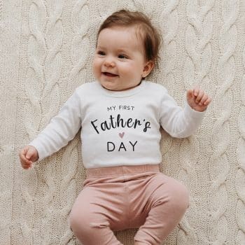Vaderdag shirt my first fathersday
