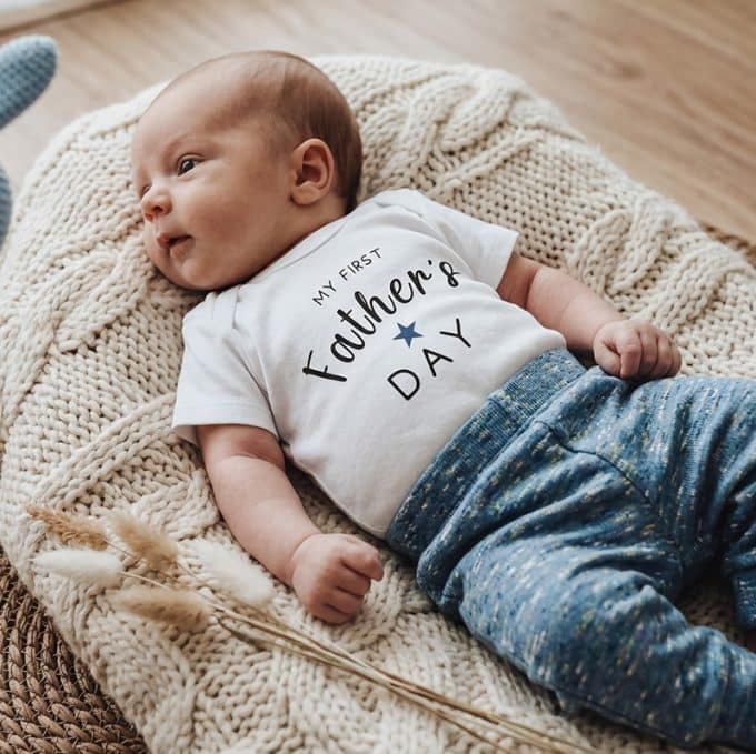 Romper | My first fathersday - jongen